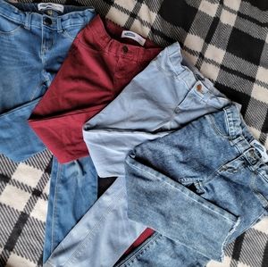 4 pair! 5T girls Ballerina Old Navy jeans/jeggings! 💕✨️